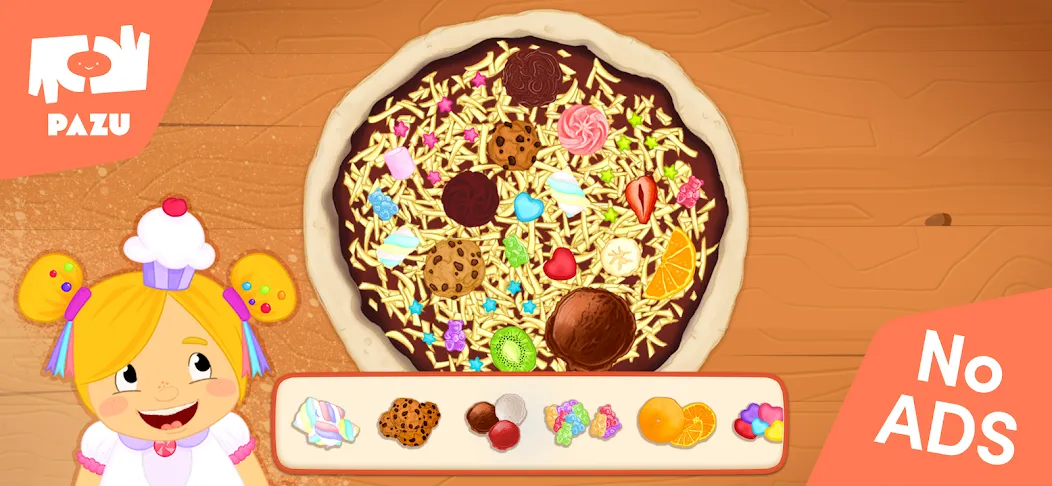 Pizza maker cooking games  [МОД Unlimited Money] Screenshot 2