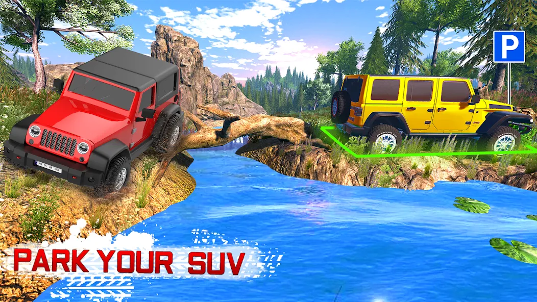 Offroad 4x4 Jeep Driving Game  [МОД Меню] Screenshot 4