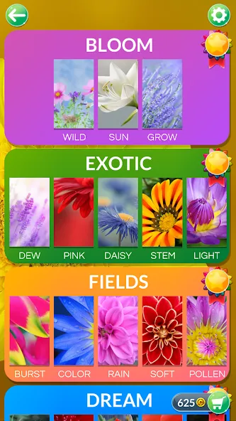 Wordscapes In Bloom (Вордскейпс Ин Блум)  [МОД Menu] Screenshot 3