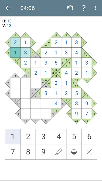 Kakuro (Cross Sums)  [МОД Unlimited Money] Screenshot 4