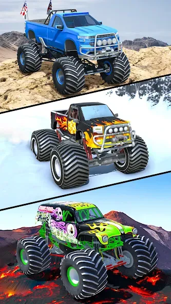 Rock Crawling: Racing Games 3D (Роккраулинг)  [МОД Бесконечные монеты] Screenshot 3