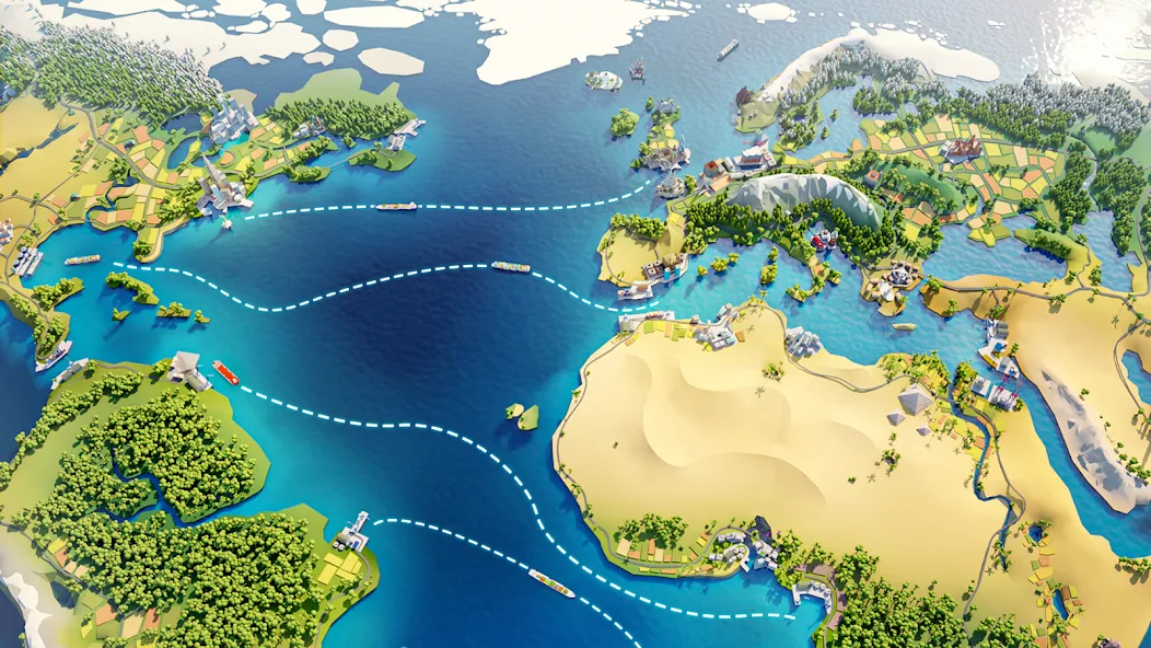 Port City: Ship Tycoon (Порт Сити)  [МОД Unlimited Money] Screenshot 4