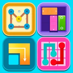 Взломанная Puzzle Games Collection game  [МОД Все открыто] - последняя версия apk на Андроид