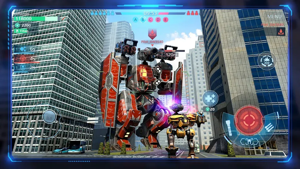 War Robots Multiplayer Battles  [МОД Меню] Screenshot 1