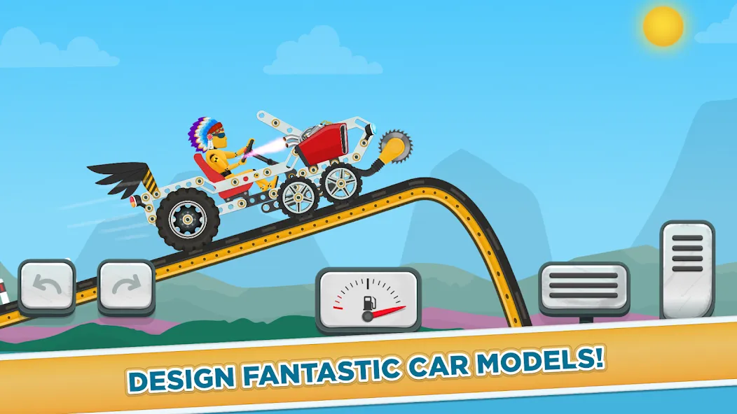 Car Builder & Racing for Kids  [МОД Много денег] Screenshot 1