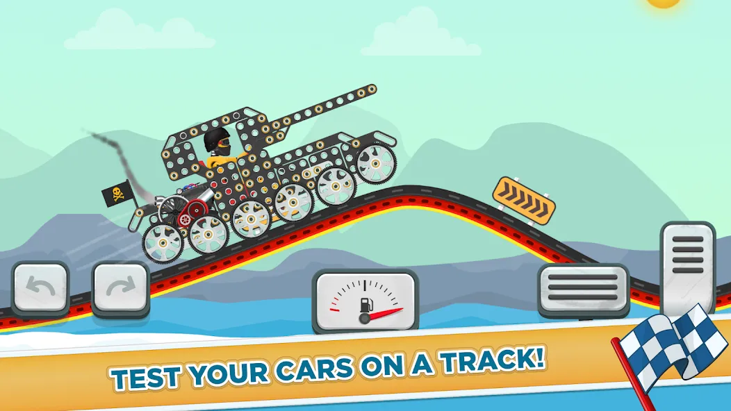 Car Builder & Racing for Kids  [МОД Много денег] Screenshot 3