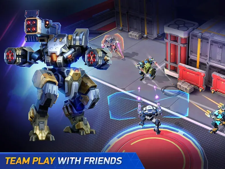 Mech Arena - Shooting Game (Мех Арена)  [МОД Меню] Screenshot 5