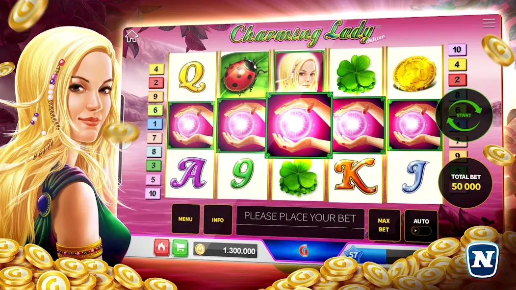 Gaminator Online Casino Slots  [МОД Меню] Screenshot 3