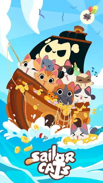 Sailor Cats (эйлор Кэтс)  [МОД Mega Pack] Screenshot 2