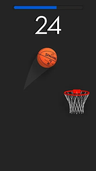 Dunk Stroke-3D Basketball (Дунк Строк)  [МОД Много денег] Screenshot 1