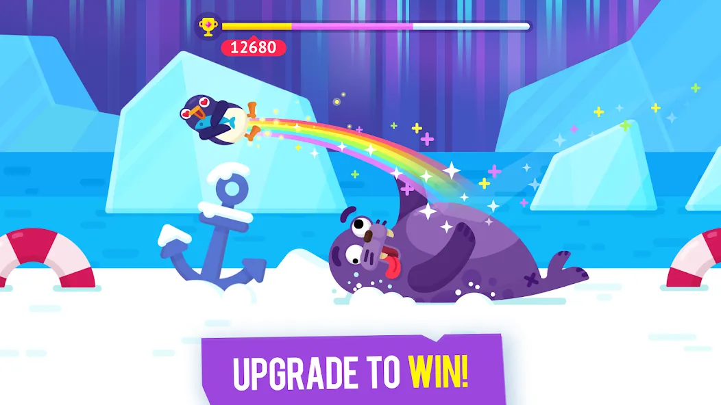 Bouncemasters: Penguin Games (Баунсмастерс)  [МОД Бесконечные монеты] Screenshot 4