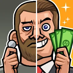 Взломанная Idle Billionaire Tycoon (Айдл биллионер тайкун)  [МОД Все открыто] - последняя версия apk на Андроид