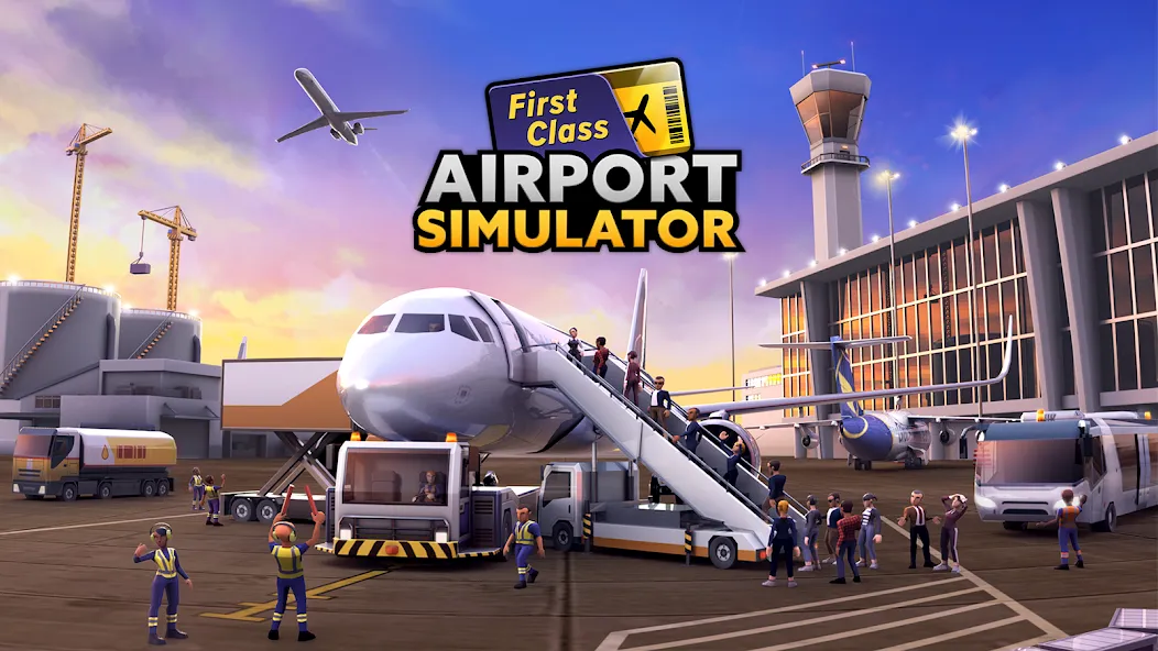 Airport Simulator: Tycoon Inc. (Эйрпорт Симулятор)  [МОД Unlocked] Screenshot 1