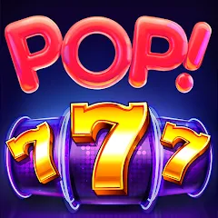 Взлом POP! Slots™ Vegas Casino Games  [МОД Unlocked] - стабильная версия apk на Андроид