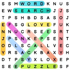 Скачать взломанную Word Search - Word Puzzle Game  [МОД Бесконечные деньги] - полная версия apk на Андроид