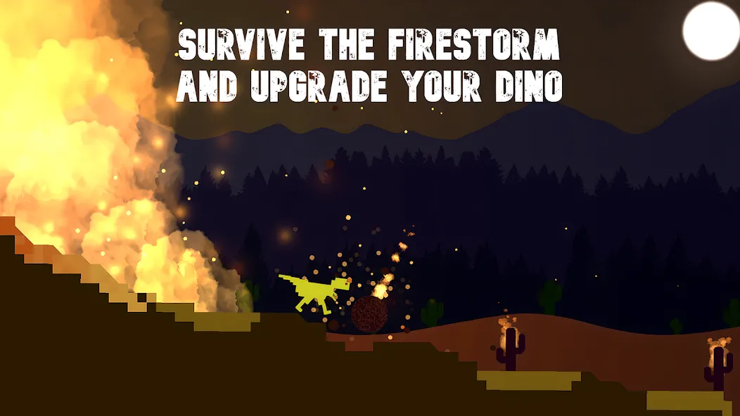 Dino Run Survival (Дино Ран Сурвайвал)  [МОД Mega Pack] Screenshot 5