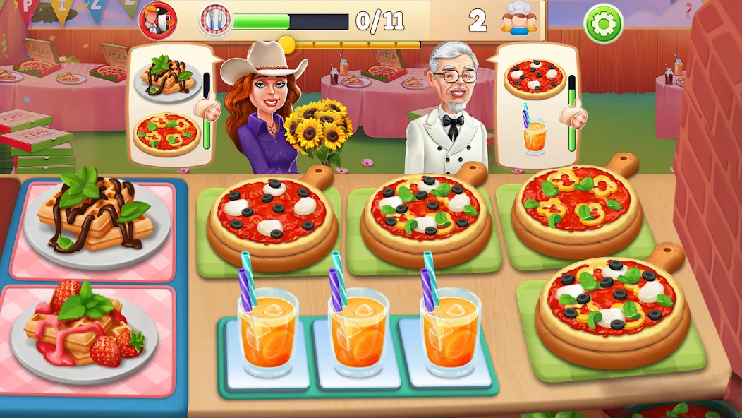 Cooking Market-Restaurant Game  [МОД Все открыто] Screenshot 5