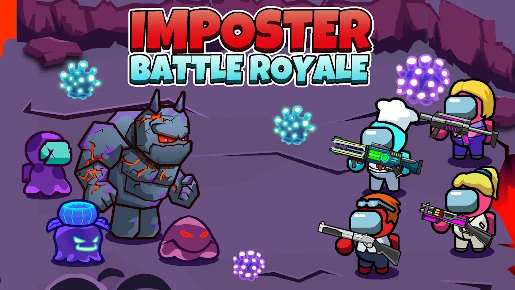 Imposter Battle Royale (Импостер Батл Рояль)  [МОД Menu] Screenshot 3