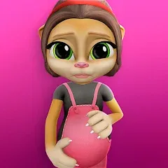 Скачать взлом Pregnant Talking Cat Emma  [МОД Меню] - последняя версия apk на Андроид