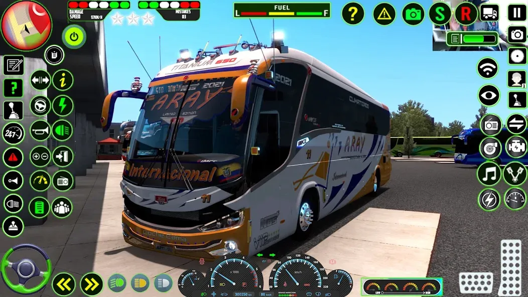 Euro Coach Bus Simulator 3D (Паблик Коуч Бас Драйвинг 3Д)  [МОД Mega Pack] Screenshot 1