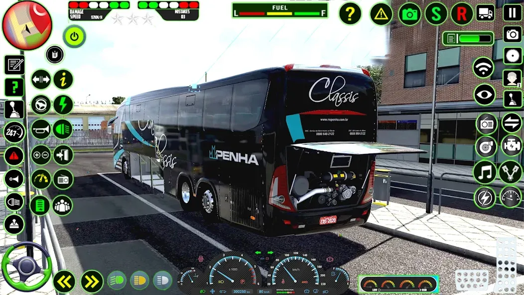 Euro Coach Bus Simulator 3D (Паблик Коуч Бас Драйвинг 3Д)  [МОД Mega Pack] Screenshot 2