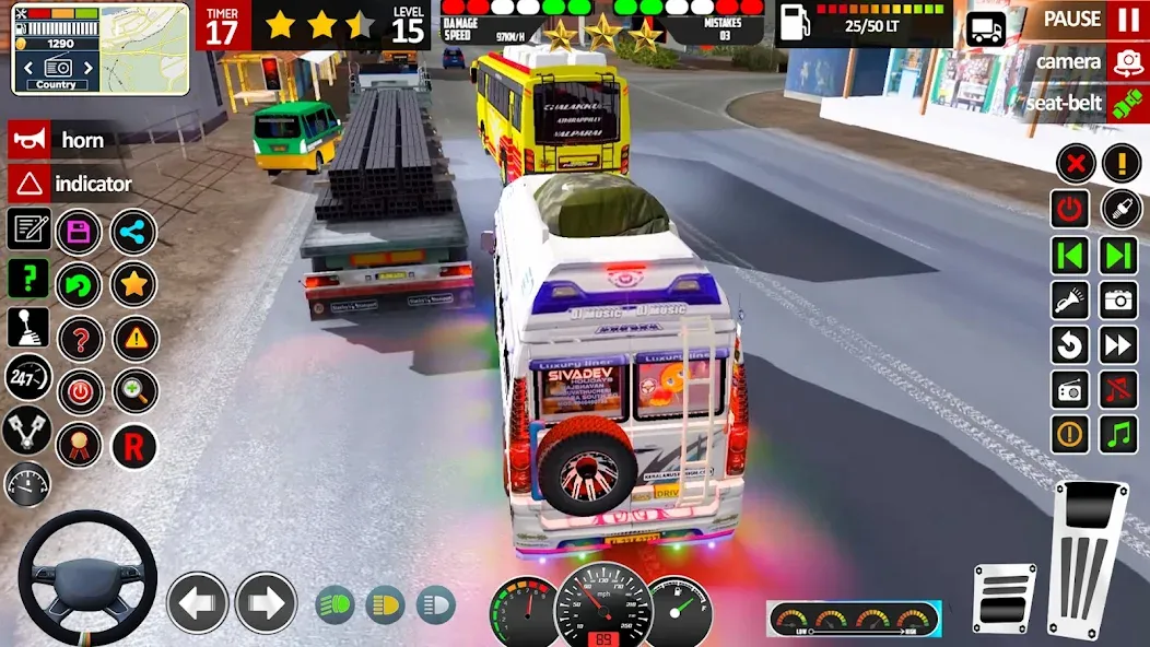 Euro Coach Bus Simulator 3D (Паблик Коуч Бас Драйвинг 3Д)  [МОД Mega Pack] Screenshot 3