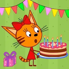 Скачать взлом Kid-E-Cats: Kids birthday  [МОД Unlocked] - стабильная версия apk на Андроид