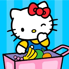 Взломанная Hello Kitty: Kids Supermarket (Хеллоу Китти)  [МОД Menu] - последняя версия apk на Андроид