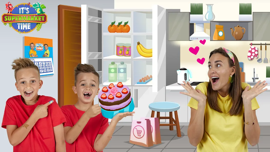 Vlad & Niki Supermarket game  [МОД Unlimited Money] Screenshot 5