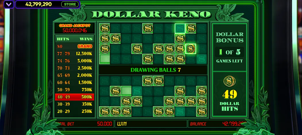 Vegas Keno (Вегас Кено)  [МОД Menu] Screenshot 3