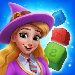 Взломанная Magic Blast: Mystery Puzzle (Маджик Бласт)  [МОД Меню] - стабильная версия apk на Андроид