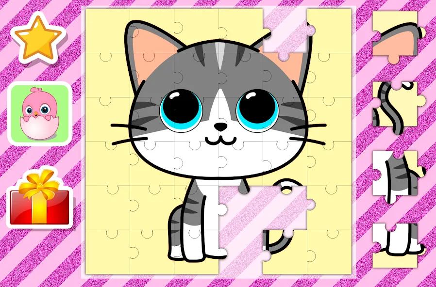 Kids Games for Girls. Puzzles  [МОД Меню] Screenshot 1