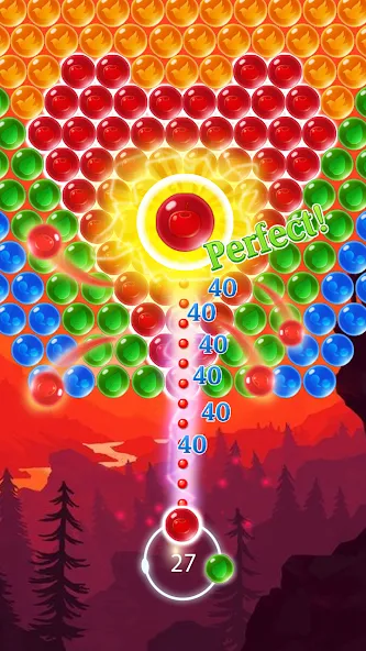 Bubble Shooter Magic Forest (Бабл шутер Магик Форест)  [МОД Mega Pack] Screenshot 1