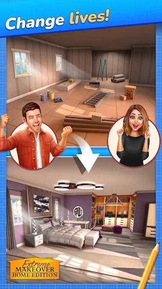 Extreme Makeover: Home Edition (Экстриммакеовер)  [МОД Много денег] Screenshot 1