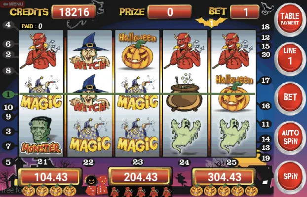 Slot Machine Halloween Lite (Слот машина Хэллоуин Лайт)  [МОД Меню] Screenshot 2