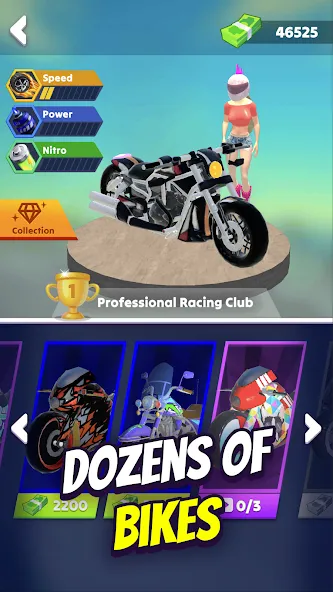 Wild Wheels: Bike Racing (Уайлд Вилз)  [МОД Unlimited Money] Screenshot 4