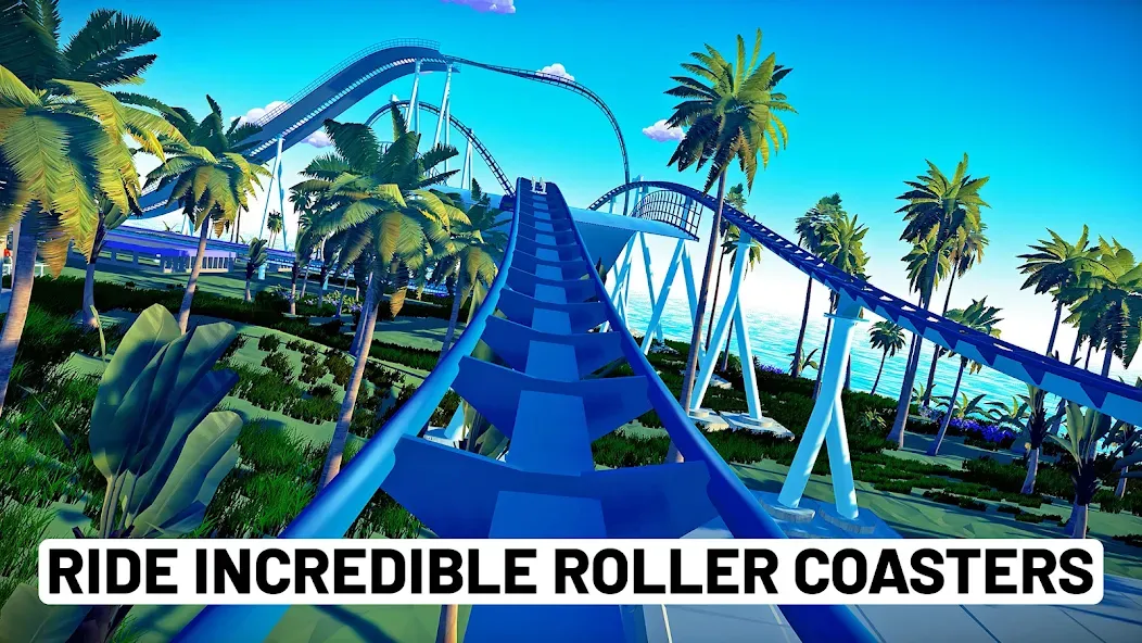 Real Coaster: Idle Game (Реал Коастер)  [МОД Mega Pack] Screenshot 3