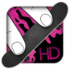 Взлом Fingerboard HD Skateboarding (Фингерборд ХД скейтбординг)  [МОД Unlimited Money] - полная версия apk на Андроид