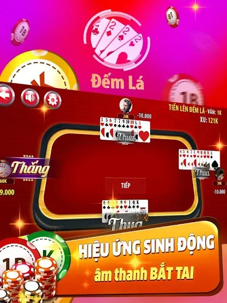 Tiến Lên Đếm Lá - Tien Len  [МОД Много монет] Screenshot 4