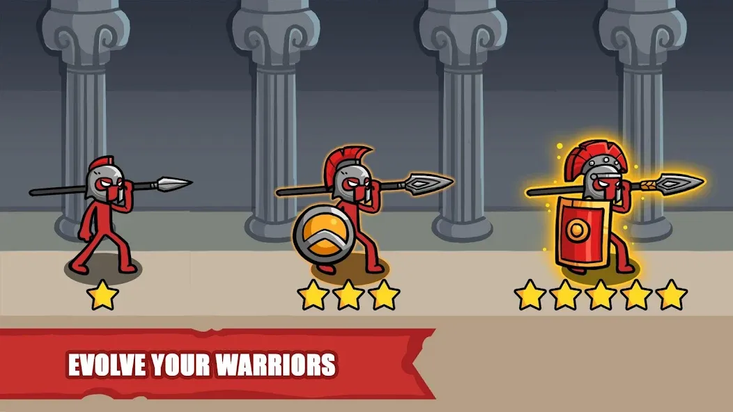 Stick Battle: War of Legions (Стик битва)  [МОД Mega Pack] Screenshot 3