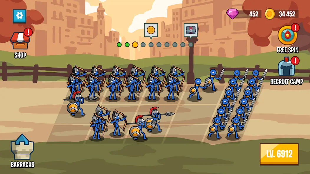 Stick Battle: War of Legions (Стик битва)  [МОД Mega Pack] Screenshot 4