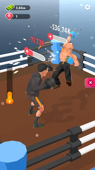 Tap Punch - 3D Boxing (Тап Панч)  [МОД Много монет] Screenshot 4