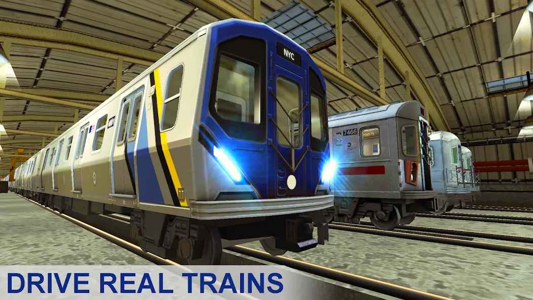 Subway Train Simulator  [МОД Mega Pack] Screenshot 1