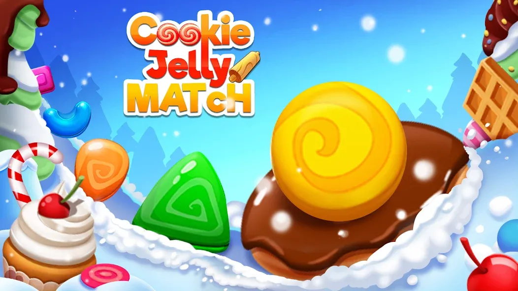 Cookie Jelly Match (Куки Джелли Матч)  [МОД Меню] Screenshot 1