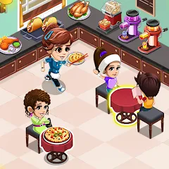 Взлом Cooking Restaurant Kitchen (Кукинг Ресторан Китчен)  [МОД Много монет] - полная версия apk на Андроид