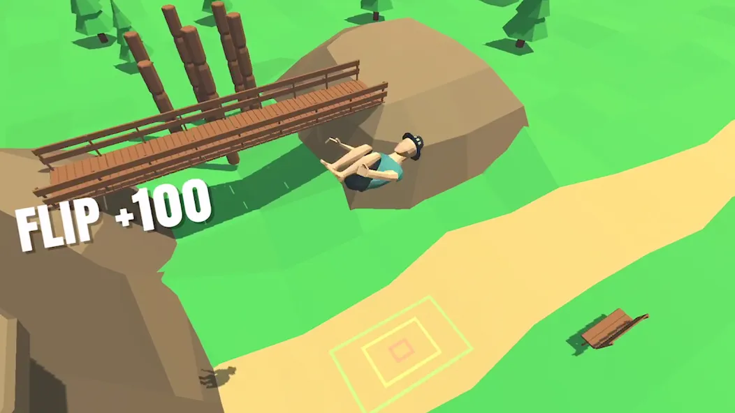 Flip Trickster - Parkour Simul (Флип Трикстер)  [МОД Mega Pack] Screenshot 1