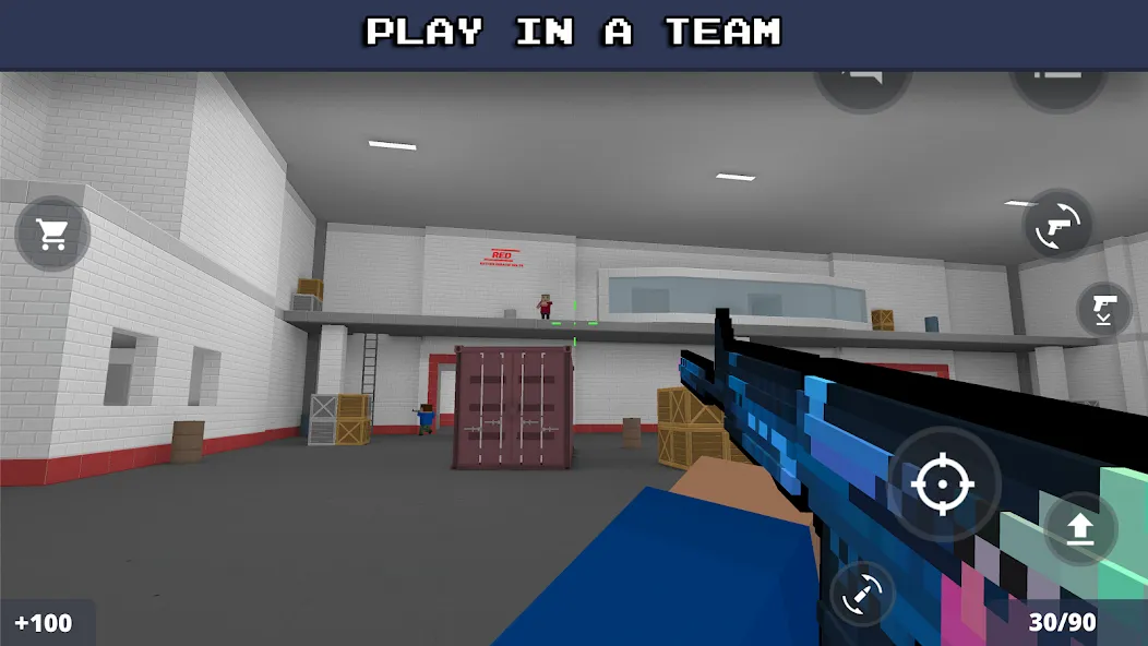 Block Strike: Online Shooter (Блок Страйк)  [МОД Бесконечные монеты] Screenshot 5