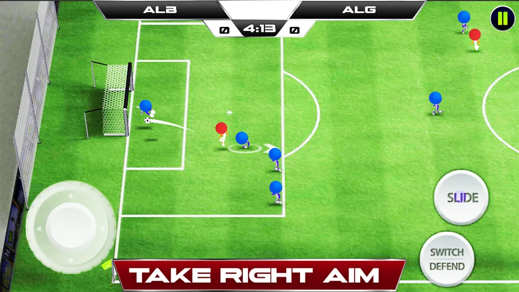 Stickman Soccer Football Game  [МОД Menu] Screenshot 3