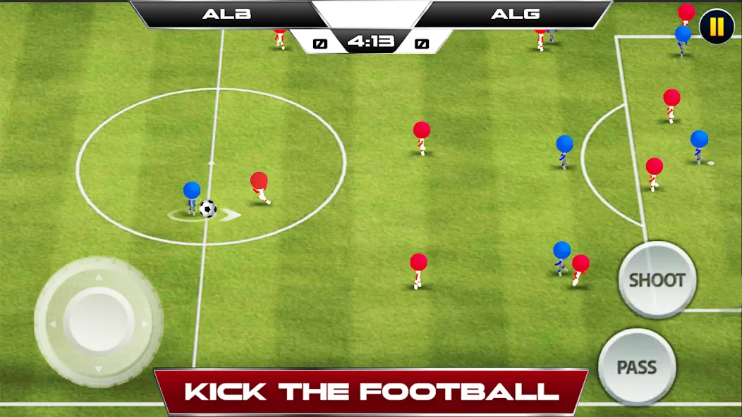 Stickman Soccer Football Game  [МОД Menu] Screenshot 4