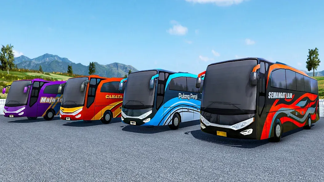 Highway Bus Simulator Bus Game  [МОД Много денег] Screenshot 3